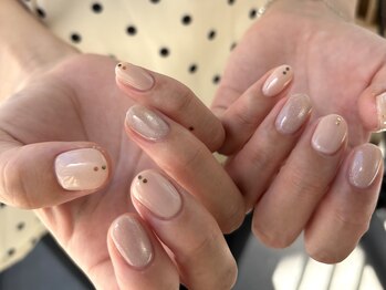レアネイル(Lea nail)の写真/【初回オフ無料◎】自爪を削らないパラジェル使用。浮きにくく長持ちするネイルで美しい状態をキープ。
