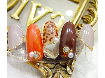 ネイルサロン ディーバ ギンザ(Nail salon Diva GINZA)/レオパード¥9500