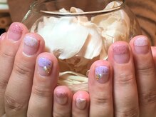 ネイルズ ララ(nails Lala)/つぶつぶいちごネイル。