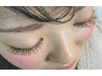 エイトラッシュ(8-lash)/khaki brown × orange brown