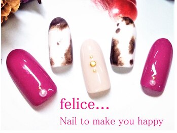ネイルサロン フェリーチェ(felice)/【定額ネイル】¥7480