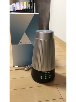 ヨサパークメルシー(YOSA PARK Merci)/『エアジー』で空間洗浄♪