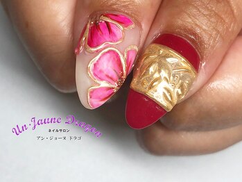アン ジョーヌドラゴ/【自爪ネイル】ジュエリーネイル