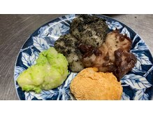 もみほぐし手楽/ごま・ずんだ・あんこ・きなこ