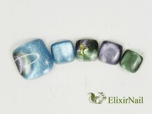 エリクサーネイル 五反田(Elixir Nail)/フット やり放題/クーポン使用