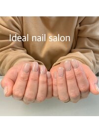 ベージュワンカラー