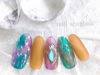 ミラーレオパードネイル