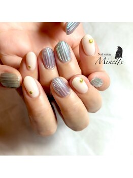 ミネット(Minette)/バカラネイル