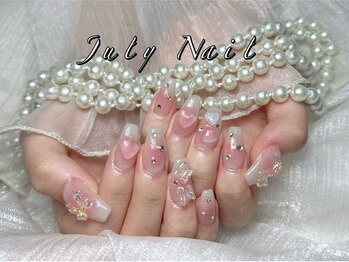 ジュラ(JULY)の写真/デザイン力に自信あり！お好きなアートをお好きなだけOK♪お肌の色にあわせたカラー提案で大満足な指先に◎