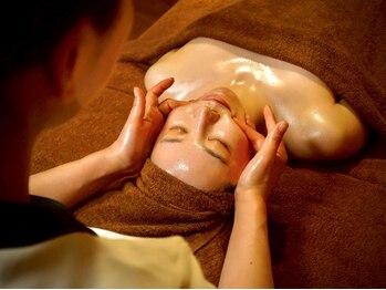 ミドリ(MIDORI)/顔&首肩リンパマッサージ＊