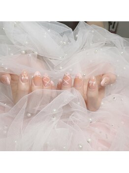 ブリー(Brille)/リボンネイル