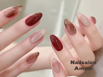 アムールユシマテン 上野湯島店(Amour)/秋ネイル