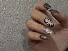 ラクエ(Laque)/ブラック シルバー ニュアンス