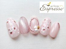 エスプレッソ アイビューティーアンドネイル 新百合ヶ丘店(Espresso)/桜ネイル　サクラネイル　さくら