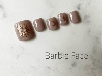 バービーフェイス 恵比寿(Barbie Face)/フットアートネイル