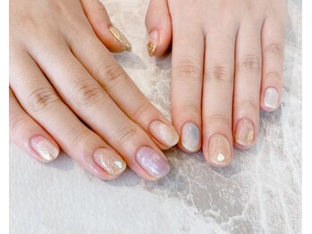 ネイルサロン ティフィン(tiffin)/~ちゅるんニュアンスネイル~