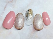 ミュゲットネイル(Muguet nail)/アンティーク×マグネット