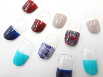 ネイルサロン クイール 小山店(NAIL SALON QUILL)/フレンチ＆ブランケットネイル