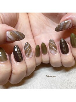 アールローズ(R-rose)/ニュアンスネイル