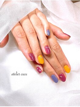 アトリエ クク(atelier cucu)/ワンカラー3色OKです