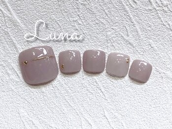 ネイルアンドまつ毛エクステ ルーナ イオンモール東久留米店/フット定額8900円