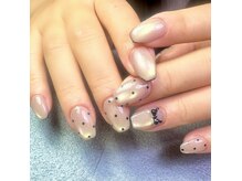 エルネイル(elu nail)/定額/マグネット/韓国/秋冬