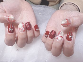 ユミネイルサロン/クリスマスデザイン