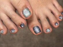 ヴレ ネイル(vrai nail)の雰囲気(フットもアートデザインお受けしております♪ネイル/金山)