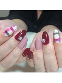 チェックネイル☆