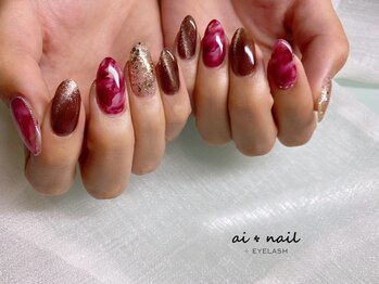 アイネイル 小倉(ai nail)/6本art ¥7700