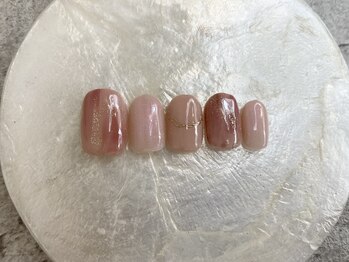 カラネイル 南森町店(calla nail)/くすみピンク