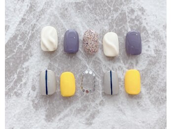 ネイルサロン ティフィン(tiffin)/~4月monthly design~