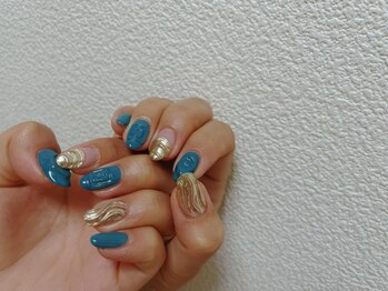 キキネイル 二子玉川(kikinail)/ぷっくりネイル