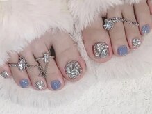 ベストネイル 渋谷109前店(Best Nail)/フット持ち込みデザイン