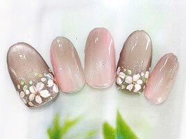 桜ネイル☆6600円