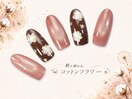 9月ハンド★コットンフラワー