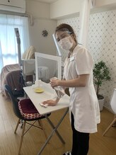 メナードフェイシャルサロン 広沢/感染対策、ばっちりしております