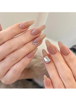 クイーンズビューティーサロン 新宿本店(Queen's beauty salon)/チップ長さ出し定額コース