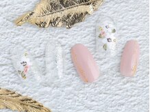 ネイルサロンアンドスクール ミュー(Nail Salon & school mieux)/フラワーネイル