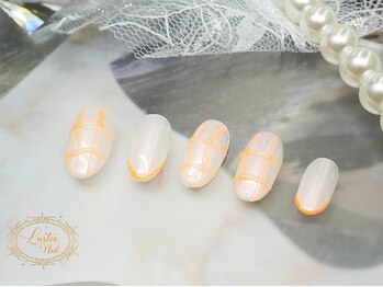 ラスターネイル(Luster nail)/パールうねうね♪