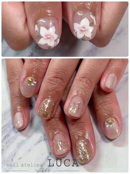 ネイルアトリエルカ(nail atelier LUCA)/M-857 ハワイアンジュエリー