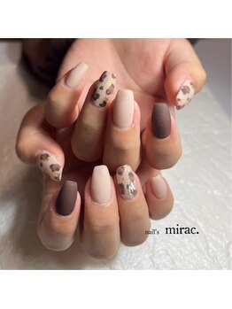 ネイルズミラク(nail's mirac.)/レオパードネイル