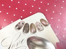 サロンドランジェ(salon de Lange)/キラキラネイル