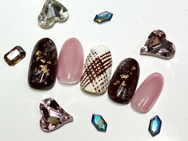 ★バレンタインネイル★￥7500