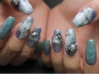 リライヴィー(Lyreivy)の写真/丁寧な施術×高技術で理想のデザインを叶えます★３Dアートから繊細アートまでお任せください◎持込もOK！