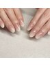 【HAND】クリアベースにグラデーション￥7700パラジェル使用☆