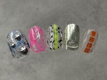 つめノさき/個性派カラフルニュアンス