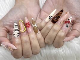 10本違うデザインで可愛いく