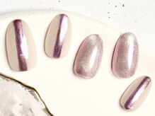 ザ ネイル パーラー 博多駅(The Nail Parlor)/ピンクマグラインネイル