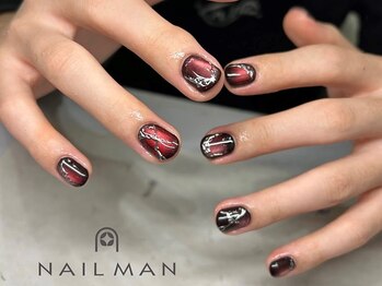 ネイルマン 新宿店(Nail Man)の写真/メンズネイル専門店☆デザイン力の高いネイリストが貴方のライフスタイルに合わせたデザインをご提案♪
